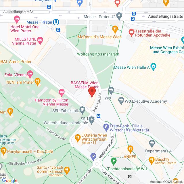 Savoyen Bassena Wien Messe Prater Anfahrtsmappe