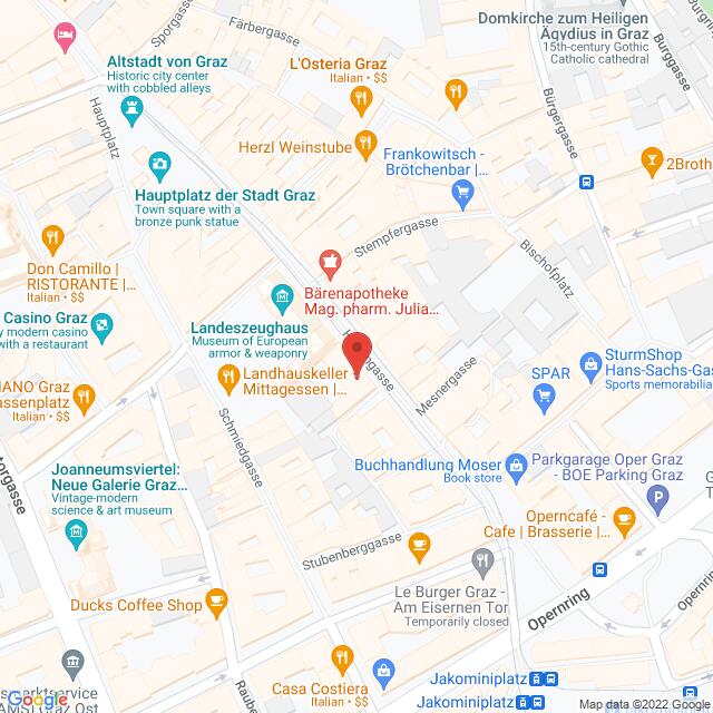 Sehen!wutscher Graz – Herrengasse 18, 8010 Graz Anfahrtsmappe