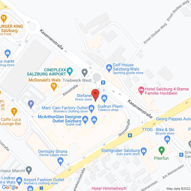 Sehen!wutscher Salzburg Outlet – Kasernenstraße 1, 5073 Wals Anfahrtsmappe