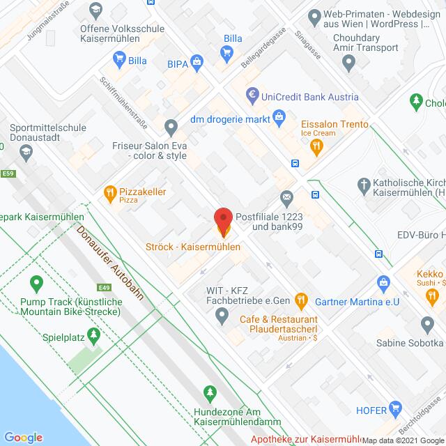 Anfahrtsmappe von Lehrbetrieb Ströck nach Ströck – Schiffmühlenstraße 66, 1220 Wien – Anfahrtsmappe