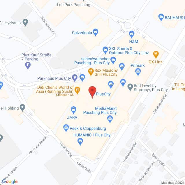 Anfahrtsmappe von Lehrbetrieb Eduscho (Austria) GmbH nach Tchibo – Plus-Kauf-Straße 7, 4061 Pasching – Anfahrtsmappe