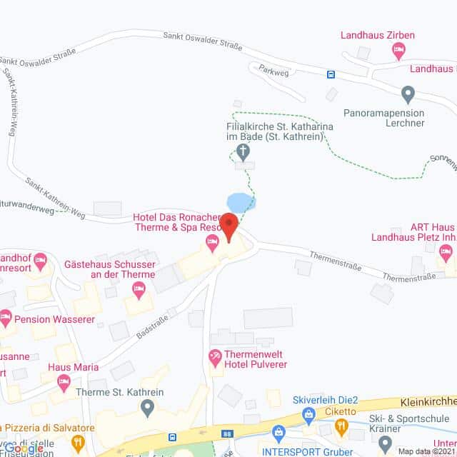 Anfahrtsmappe von Lehrbetrieb Thermenhotel Das Ronacher nach Thermenhotel Das Ronacher – Anfahrtsmappe