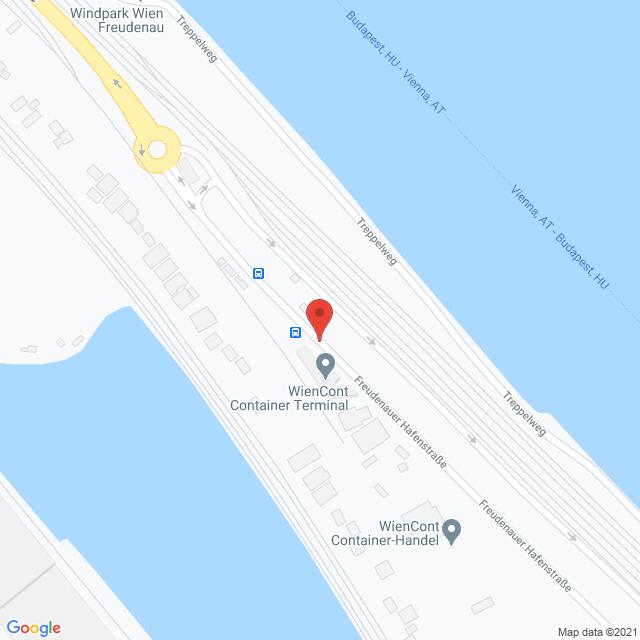 Anfahrtsmappe von Lehrbetrieb Bau Beton GmbH nach Werk Freudenau – Freudenauer Hafenstraße 5, 1020 Wien – Anfahrtsmappe
