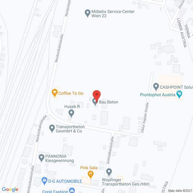 Anfahrtsmappe von Lehrbetrieb  nach Werk Industriegebiet Gerasdorf – Viktor Kaplan-Straße 3, 2201 Gerasdorf bei Wien – Anfahrtsmappe