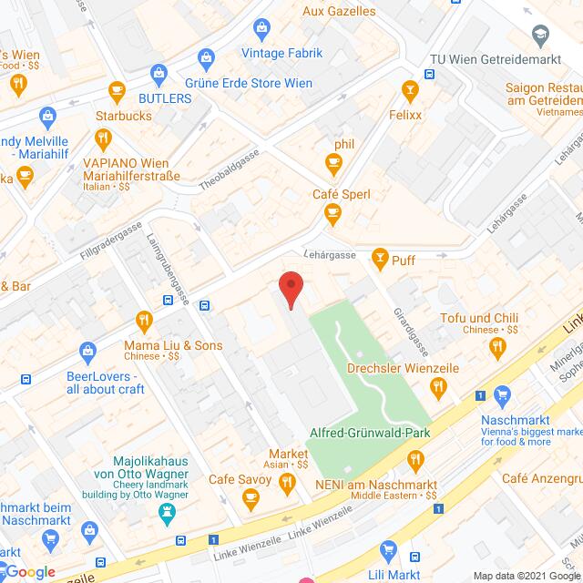 Anfahrtsmappe von Lehrbetrieb Wolfgang Denzel AG nach Wolfgang Denzel AG – Gumpendorfer Straße 19, 1060 Wien – Anfahrtsmappe