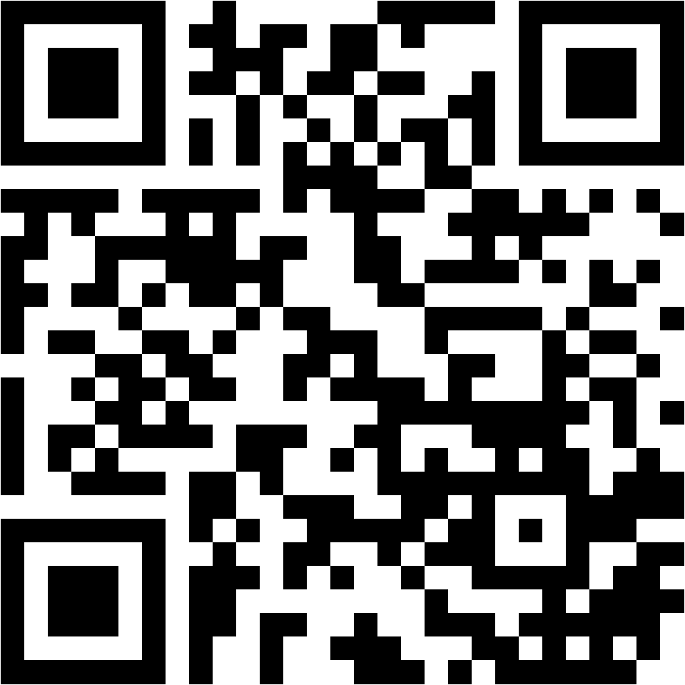 Lehrlingsportal.at Schwarzer und weißer QR-Code auf weißem Hintergrund, der verschlüsselte digitale Informationen enthält.