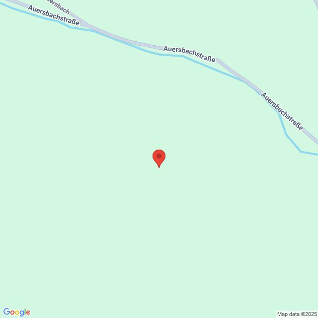 Lehrlingsportal.at Eine Stecknadel von Google Maps befindet sich in einem grünen Bereich in der Nähe einer Straße mit der Bezeichnung Auersbachstraße. Der Hintergrund ist größtenteils leer mit minimalen Kartendetails.
