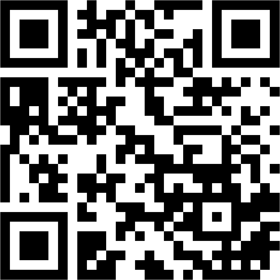 Lehrlingsportal.at Ein schwarz-weißer QR-Code, zentriert auf einem schlichten weißen Hintergrund.