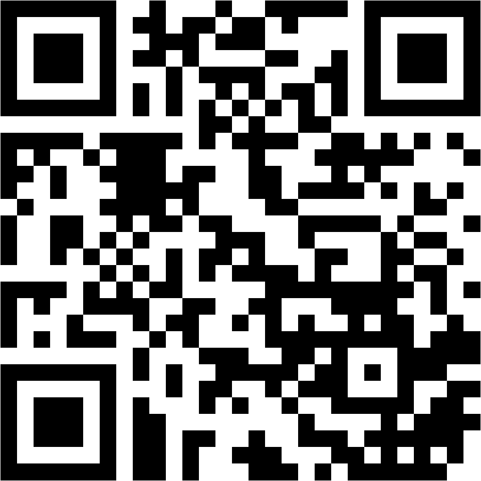 Lehrlingsportal.at Ein schwarzer und weißer QR-Code, der aus quadratischen Pixelmustern auf weißem Hintergrund besteht.