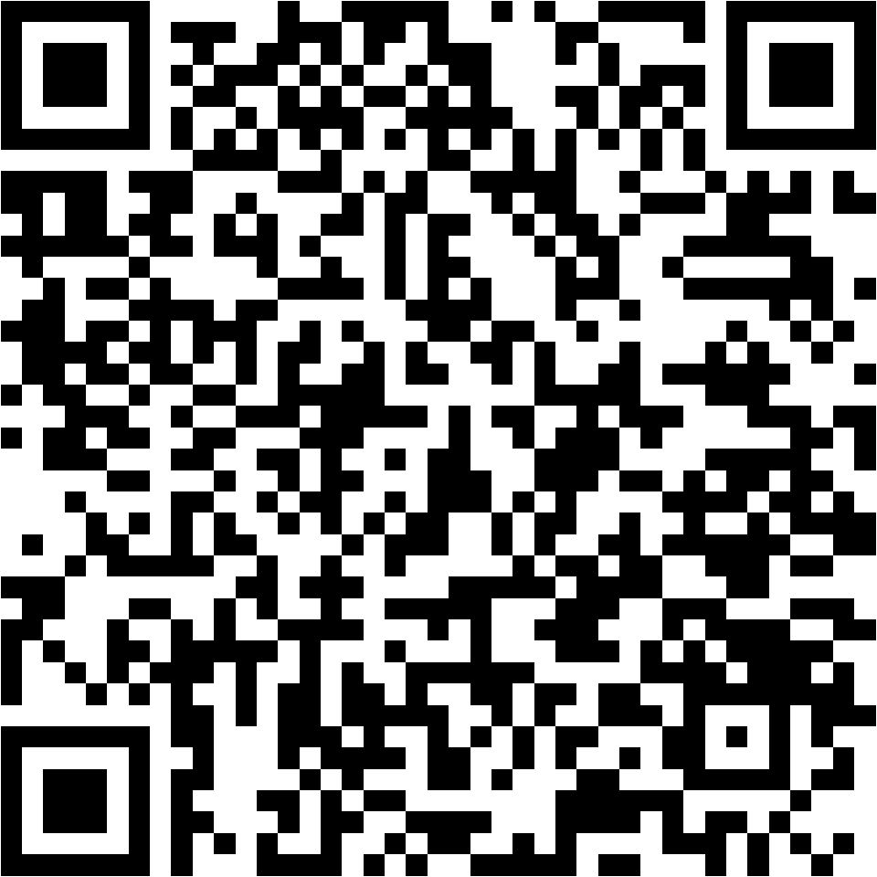 Lehrlingsportal.at Ein schwarz-weißer QR-Code ist auf einem weißen Hintergrund zentriert.