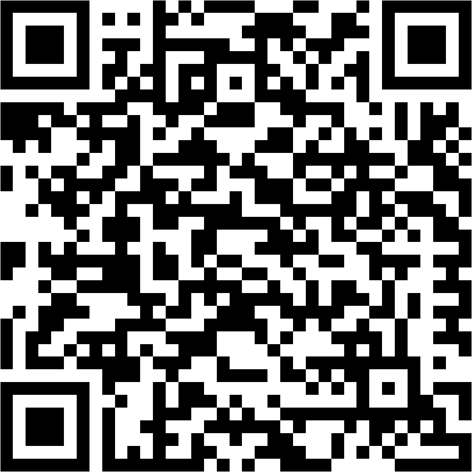 Lehrlingsportal.at Schwarz-weißer QR-Code mit verschlüsselten Informationen auf weißem Hintergrund.
