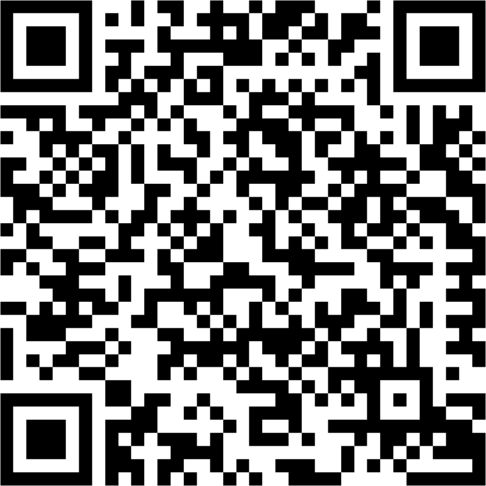 Lehrlingsportal.at Ein schwarz-weißer QR-Code, der verschlüsselte digitale Informationen enthält und auf weißem Hintergrund angezeigt wird.