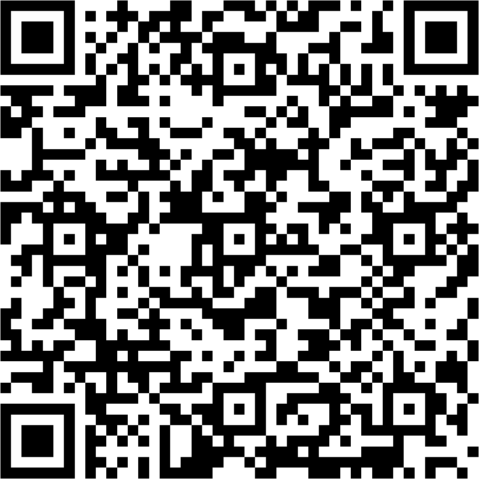 Lehrlingsportal.at Ein schwarz-weißer QR-Code auf einem unifarbenen Hintergrund.