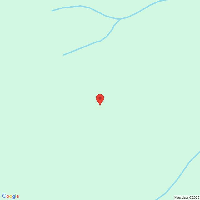 Lehrlingsportal.at Eine Google Maps-Standortnadel wird auf einem einfachen hellgrünen Hintergrund mit blauen Linien zentriert, die Bäche oder Flüsse in der Nähe darstellen. Es sind keine anderen Orientierungspunkte oder Details sichtbar.
