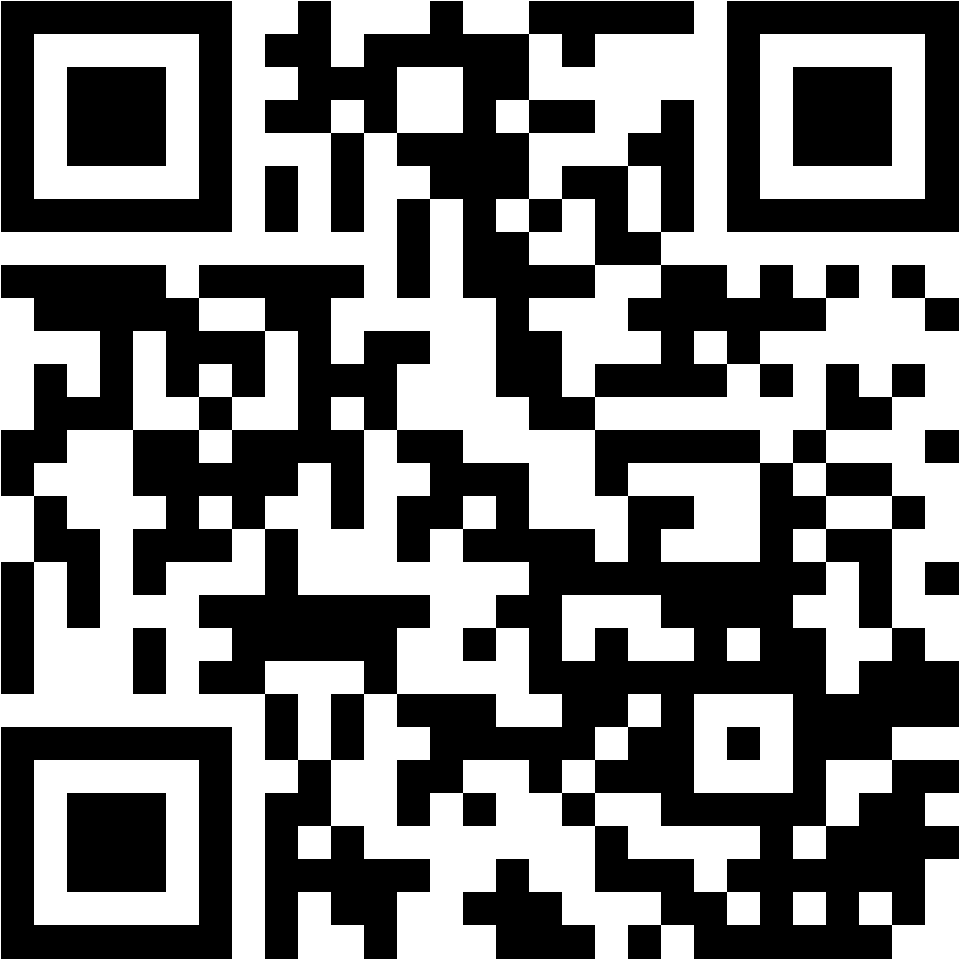 Lehrlingsportal.at Ein schwarz-weißer QR-Code mit einem quadratischen Muster, der zum Speichern und digitalen Lesen von Informationen verwendet wird.