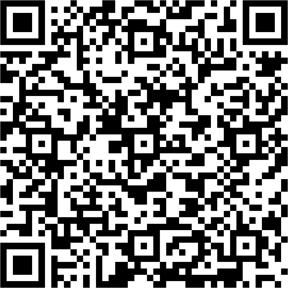 Lehrlingsportal.at Ein schwarz-weißer QR-Code auf weißem Hintergrund.