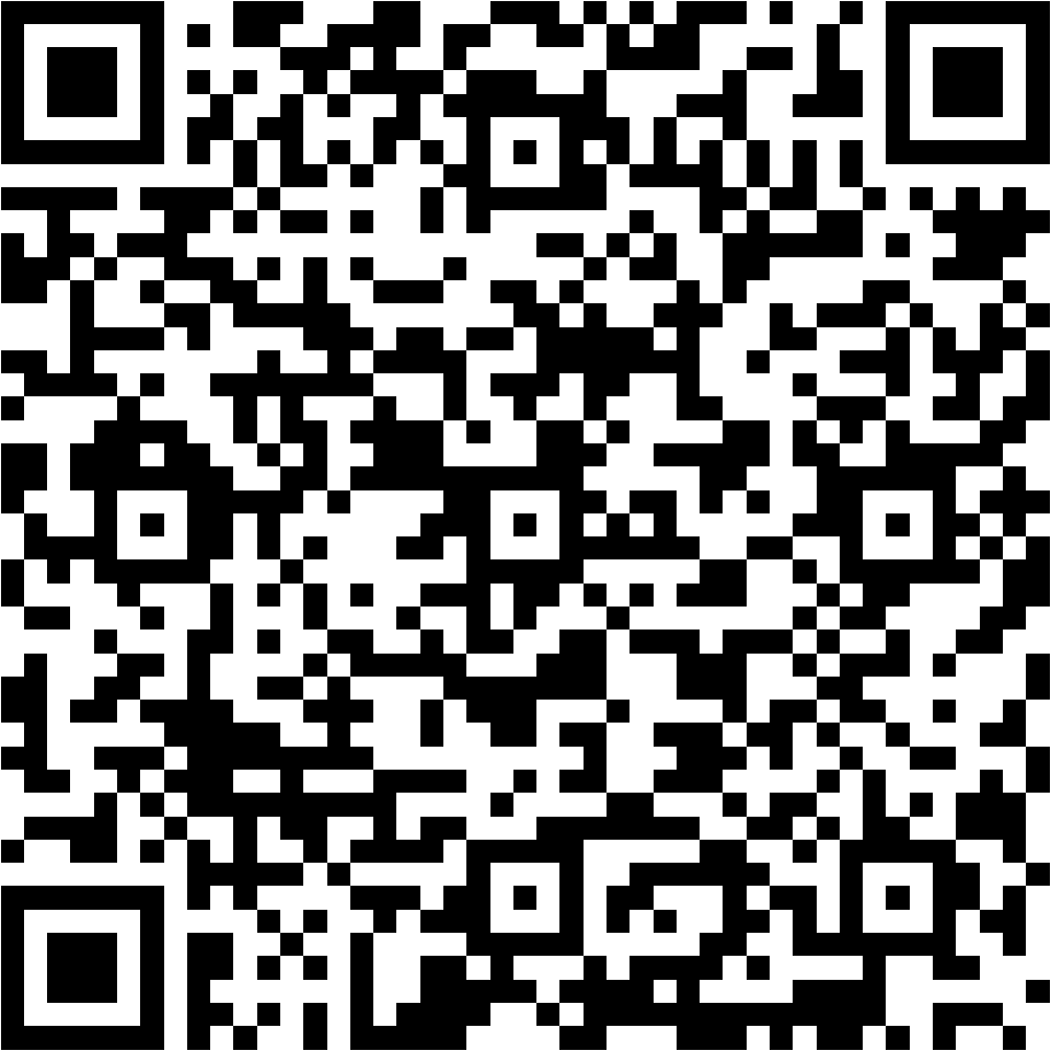 Lehrlingsportal.at Ein schwarzer und weißer QR-Code auf weißem Hintergrund.
