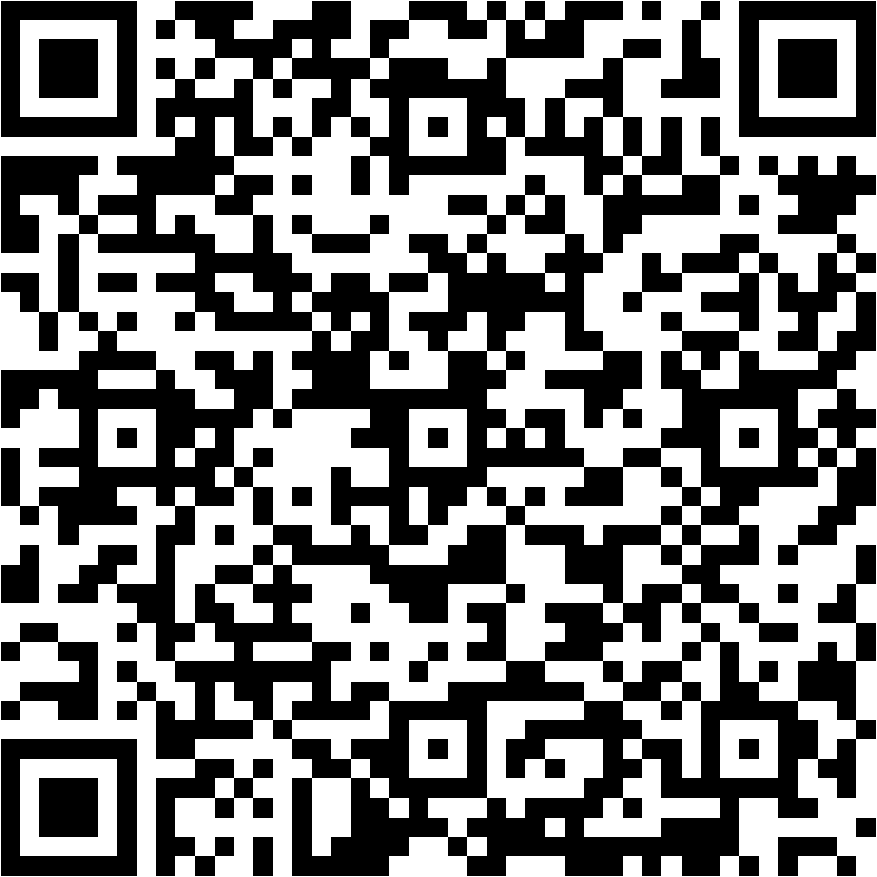 Lehrlingsportal.at Ein schwarzer und weißer QR-Code mit einem quadratischen Muster auf weißem Hintergrund.