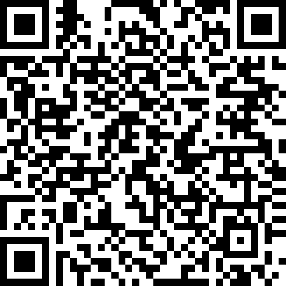 Lehrlingsportal.at Schwarzer und weißer QR-Code mit einem quadratischen Standardmuster zum Scannen mit digitalen Geräten.