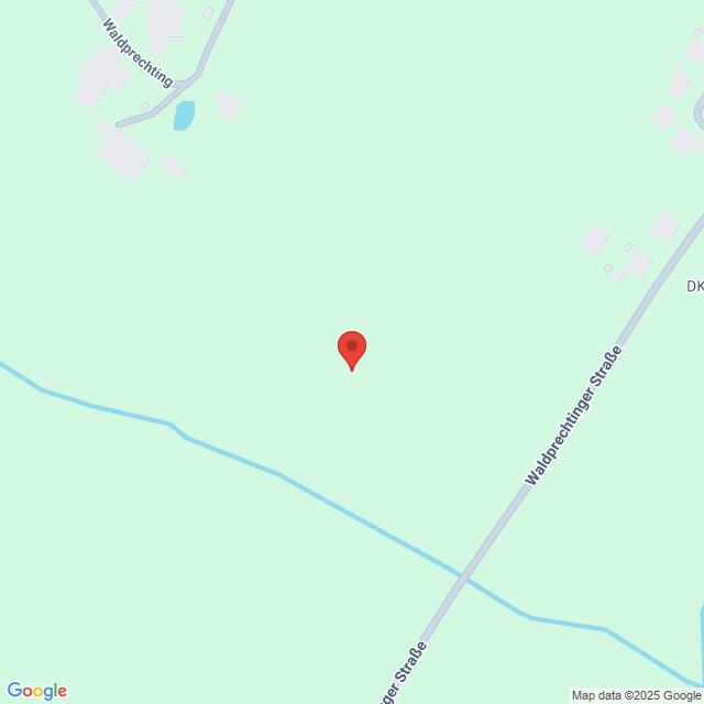 Lehrlingsportal.at Ein Google Maps-Standortpin befindet sich auf einer Grünfläche in der Nähe der Waldperchinger Straße, auf der Straßen und einige Gebäude in den Ecken zu sehen sind.