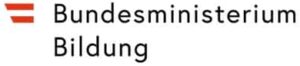 Lehrlingsportal.at Logo des österreichischen Bundesministeriums für Bildung mit einem rot-weißen Emblem auf der linken Seite und dem Text "Bundesministerium Bildung" auf der rechten Seite.