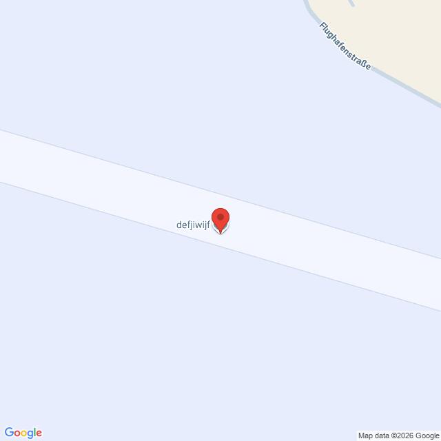Lehrlingsportal.at Ein Google Maps-Standortpin befindet sich auf einer blau-weißen Fläche mit der Bezeichnung "defijwjif" in der Nähe der Flughaferstraße.
