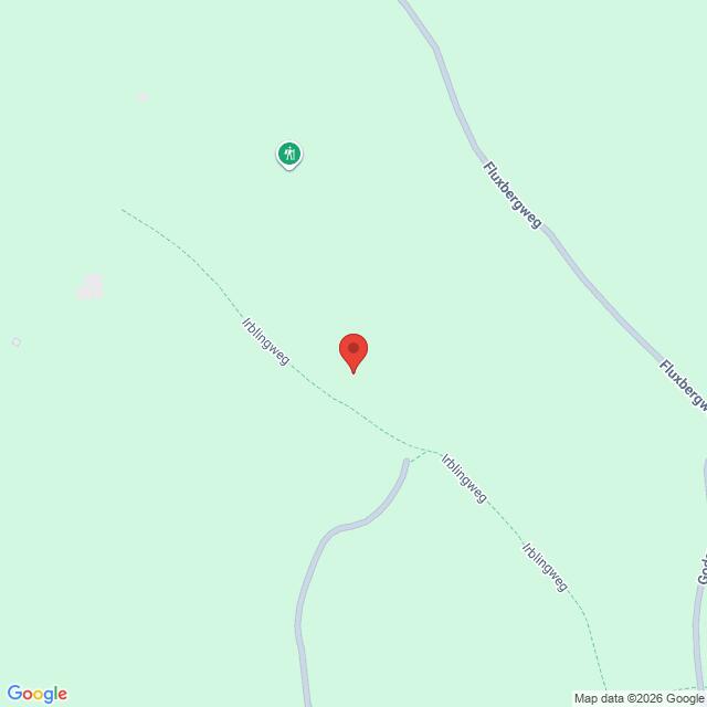 Lehrlingsportal.at Die Karte zeigt eine Stecknadel in der Straße Hollweg, umgeben von Grünflächen, wobei der Flutbergweg im Nordosten sichtbar ist.