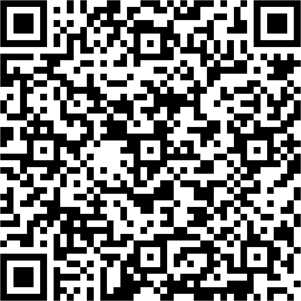 Lehrlingsportal.at Schwarzer und weißer QR-Code mit einem Muster aus Quadraten und Rechtecken, die in einem Gitter angeordnet sind.