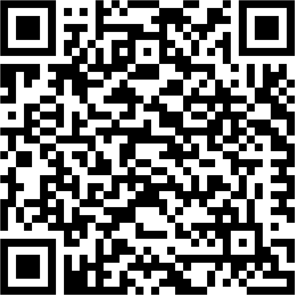 Lehrlingsportal.at Schwarzer und weißer QR-Code auf weißem Hintergrund. Der Code besteht aus einem Gitter aus quadratischen Modulen, die in einem quadratischen Muster angeordnet sind.