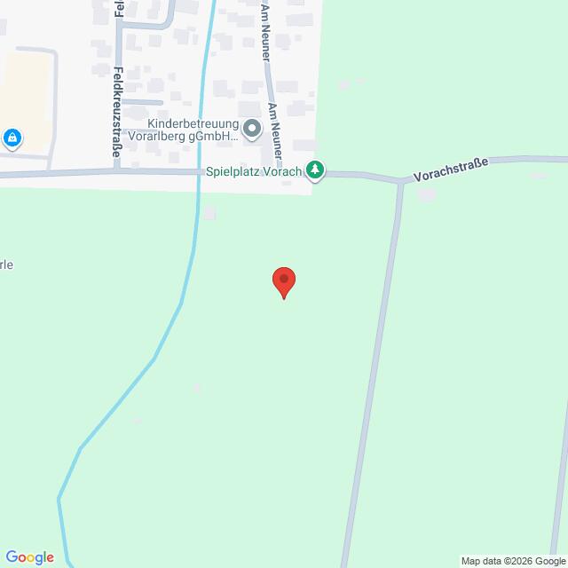 Lehrlingsportal.at Karte mit einer roten Ortsmarkierung in der Nähe der Vorachstraße und der Feldkreuzstraße.