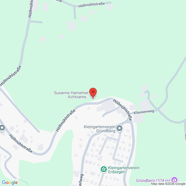 Lehrlingsportal.at Google Maps-Ansicht der Umgebung von Susanne Hametner – Achtsame in Linz, Österreich.