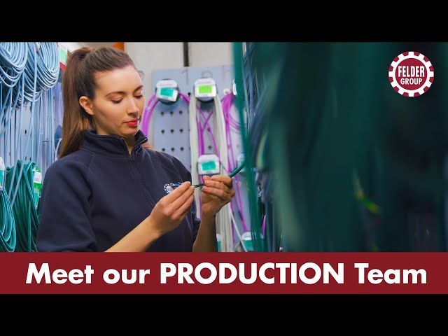 Behind the Scenes: Produktion | Felder Group