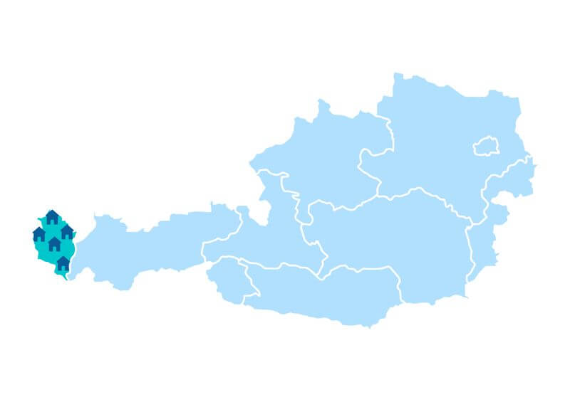 Karte Lehrbetriebe In Vorarlberg Lehrlingsportal